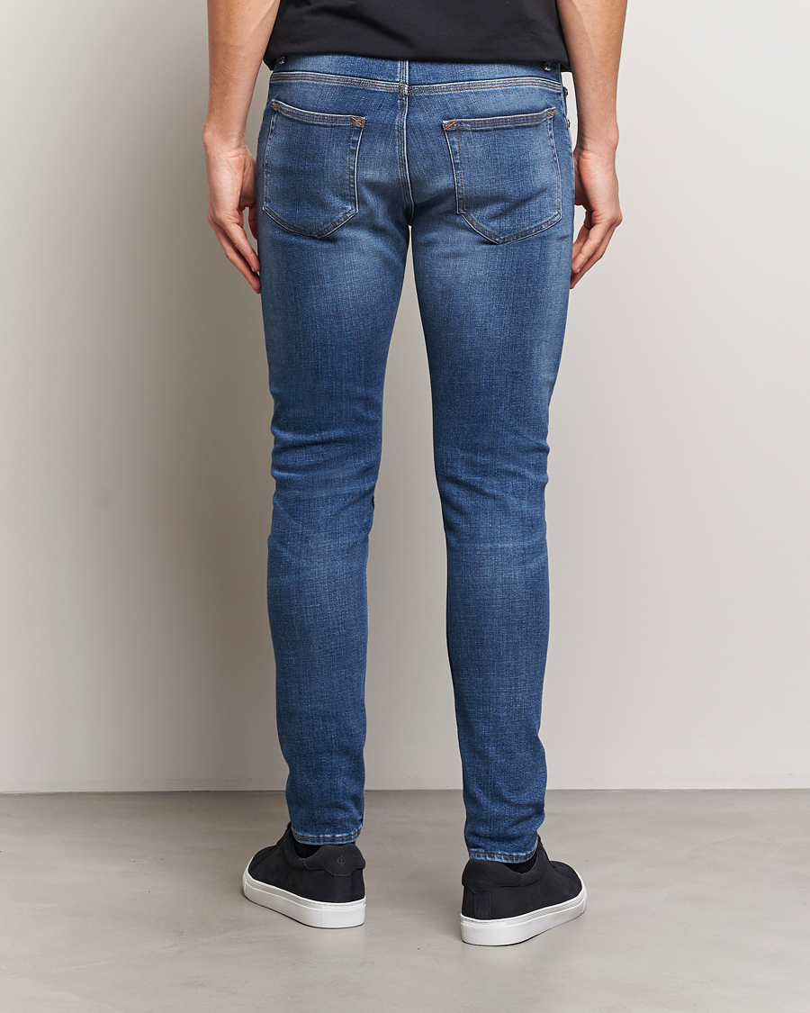 Homme | Jeans | Tiger of Sweden | Evolve Stretch Cotton Jeans Medium Blue