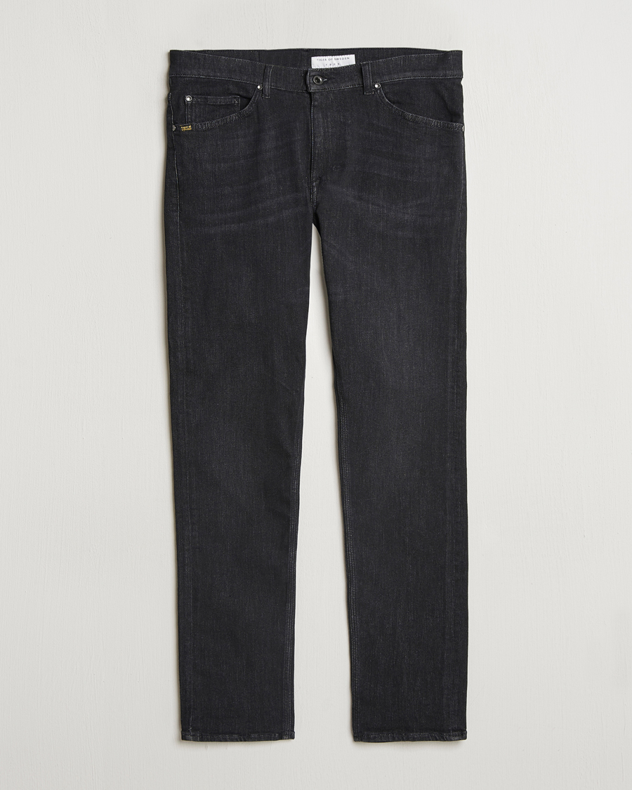 Homme | Jeans | Tiger of Sweden | Evolve Stretch Cotton Jeans Washed Black