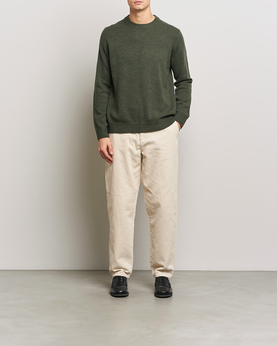 Homme | Pulls Et Tricots | Samsøe Samsøe | Isak Knitted Crew Neck Forest Night