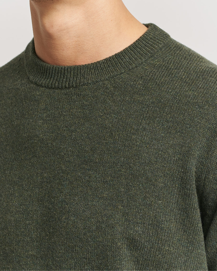Homme | Pulls Et Tricots | Samsøe Samsøe | Isak Knitted Crew Neck Forest Night