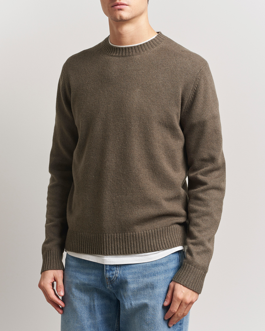 Homme | Pulls Et Tricots | Samsøe Samsøe | Sylli Wool Crew Neck Bungee Cord