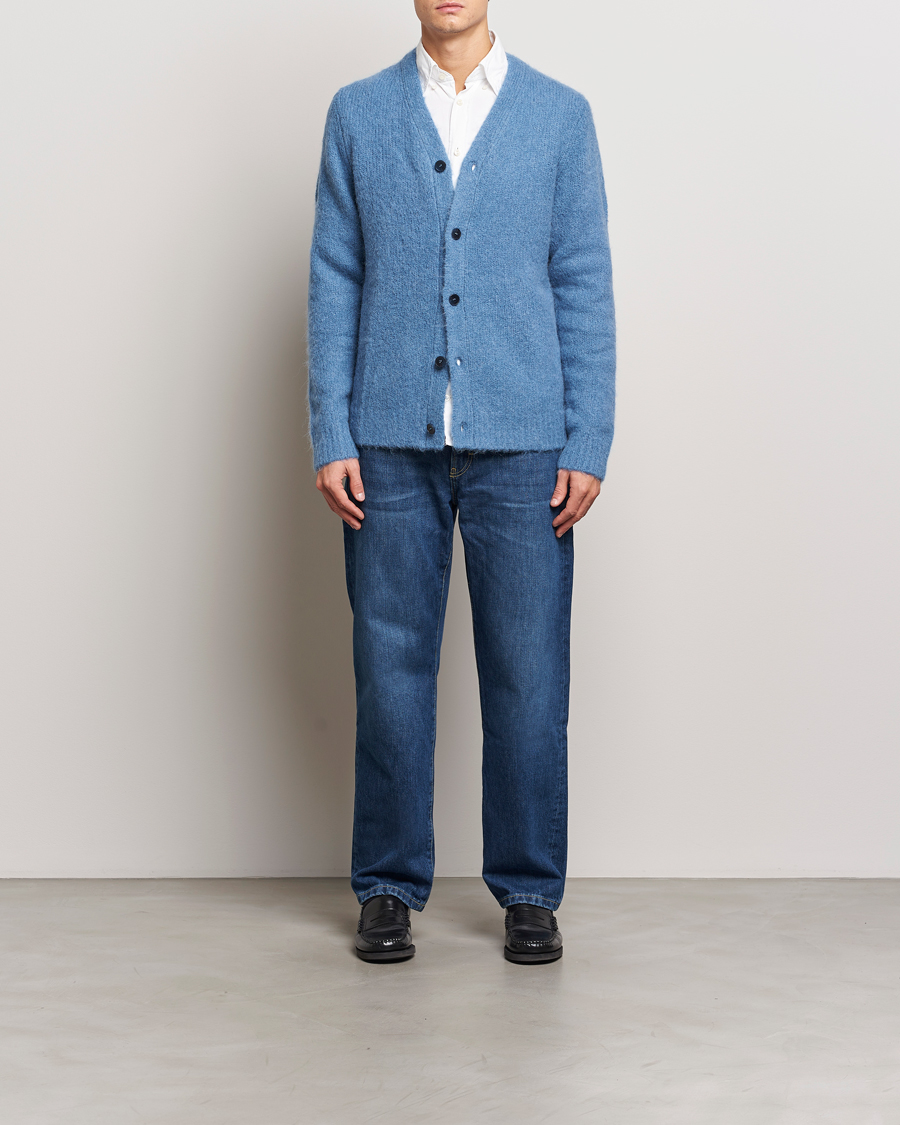 Homme | Pulls Et Tricots | Samsøe Samsøe | Arin Alpaca Cardigan Coronet Blue