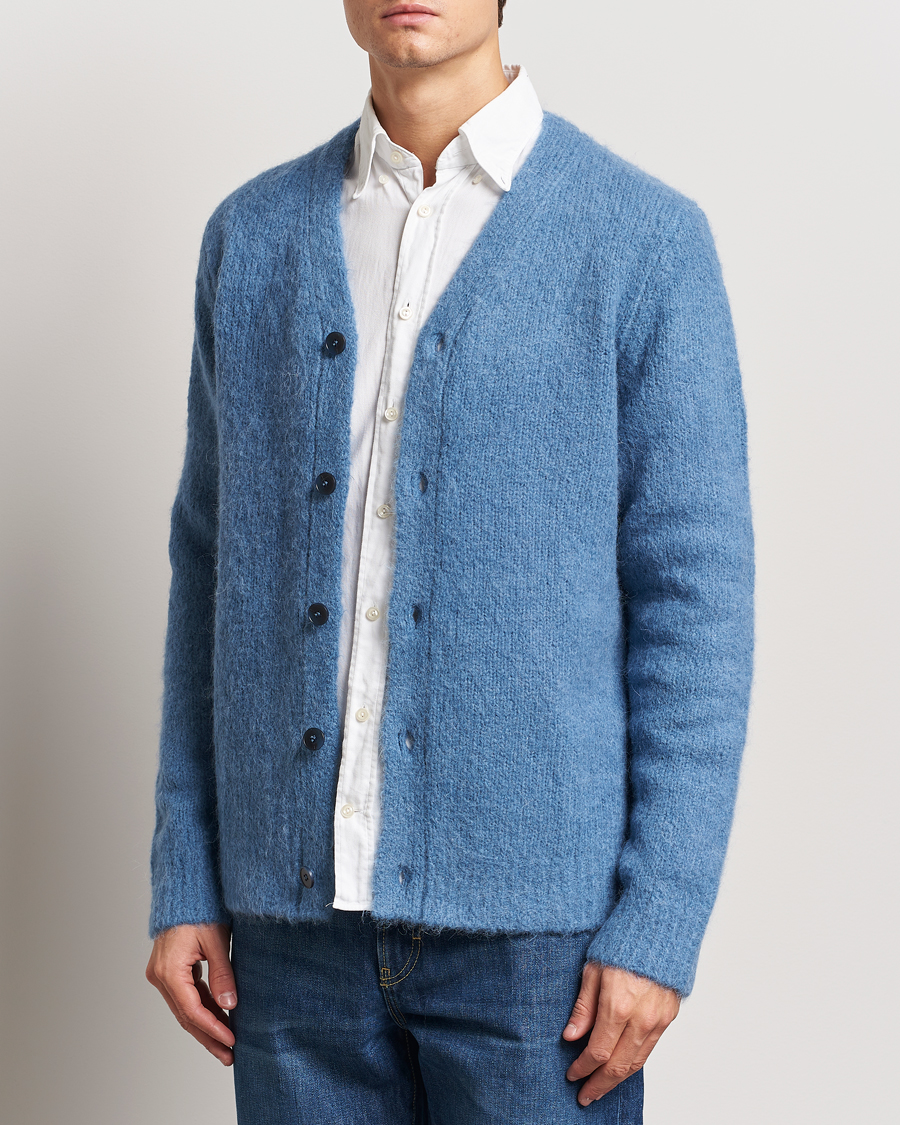 Homme | Pulls Et Tricots | Samsøe Samsøe | Arin Alpaca Cardigan Coronet Blue