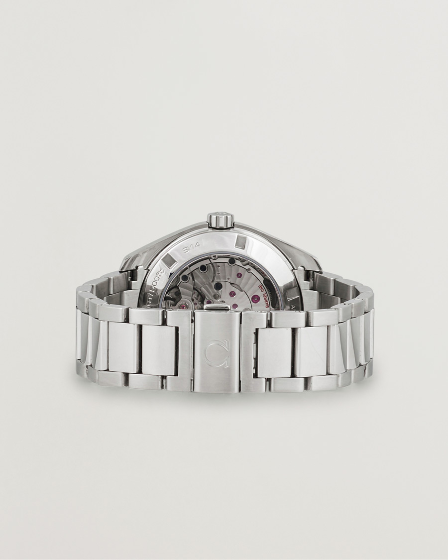Homme | Omega Pre-Owned Seamaster Aqua Terra Silver | Omega Pre-Owned | Seamaster Aqua Terra Silver