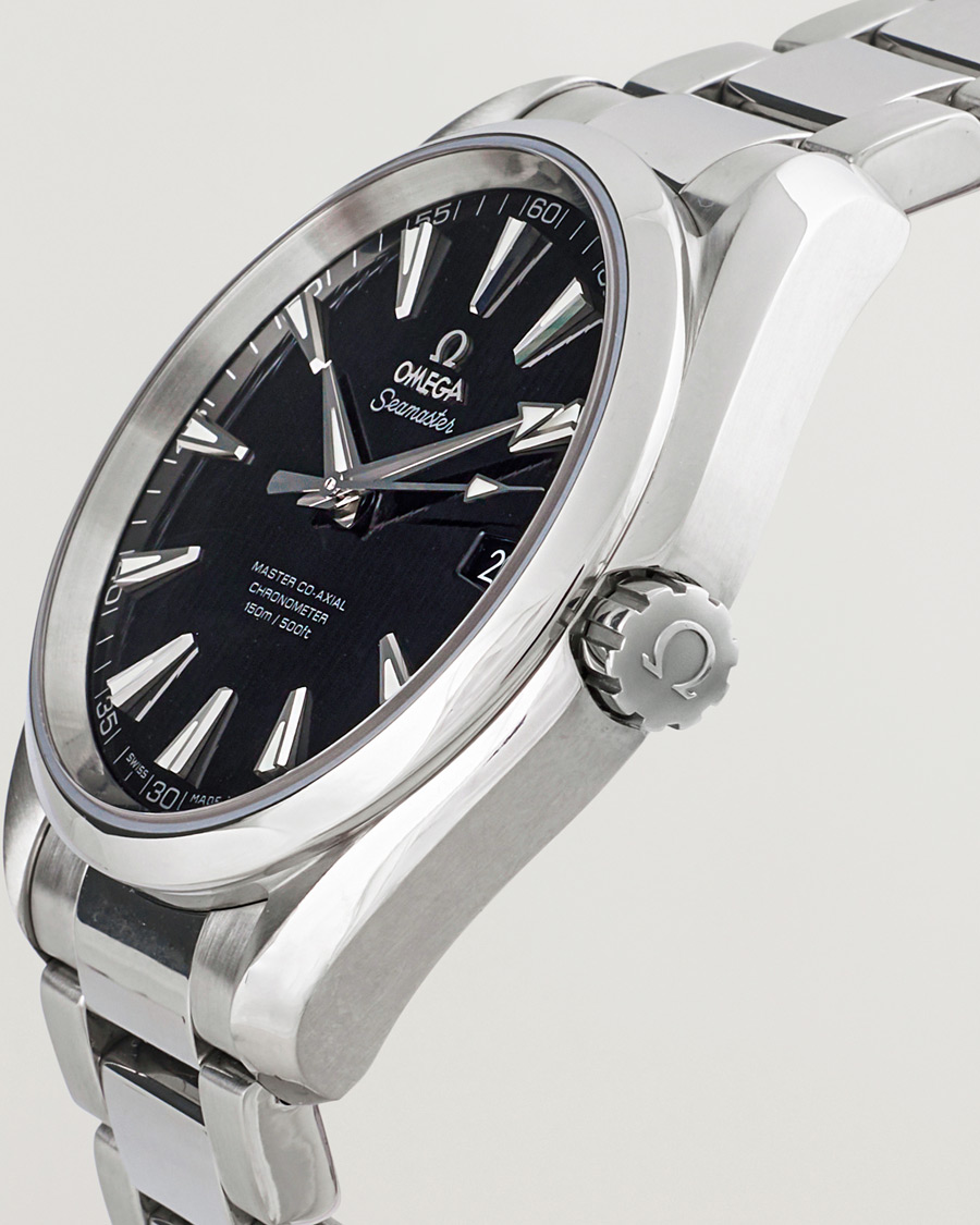 Homme | Omega Pre-Owned Seamaster Aqua Terra Silver | Omega Pre-Owned | Seamaster Aqua Terra Silver