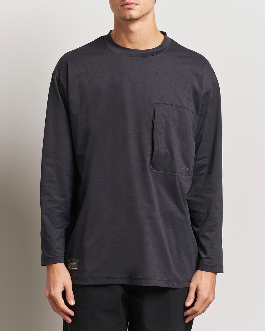 Homme | T-shirts | Oakley | FGL Scratch Long Sleeve T-Shirt Phantom