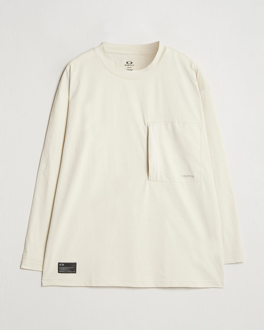 Homme | T-shirts | Oakley | FGL Scratch Long Sleeve T-Shirt Bone