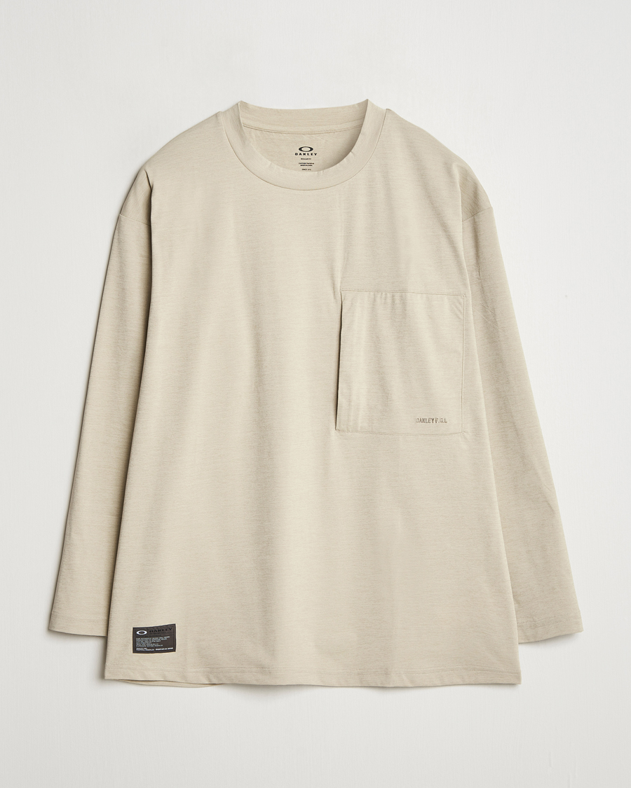 Homme | T-shirts | Oakley | FGL Scratch Long Sleeve T-Shirt Desert Sand