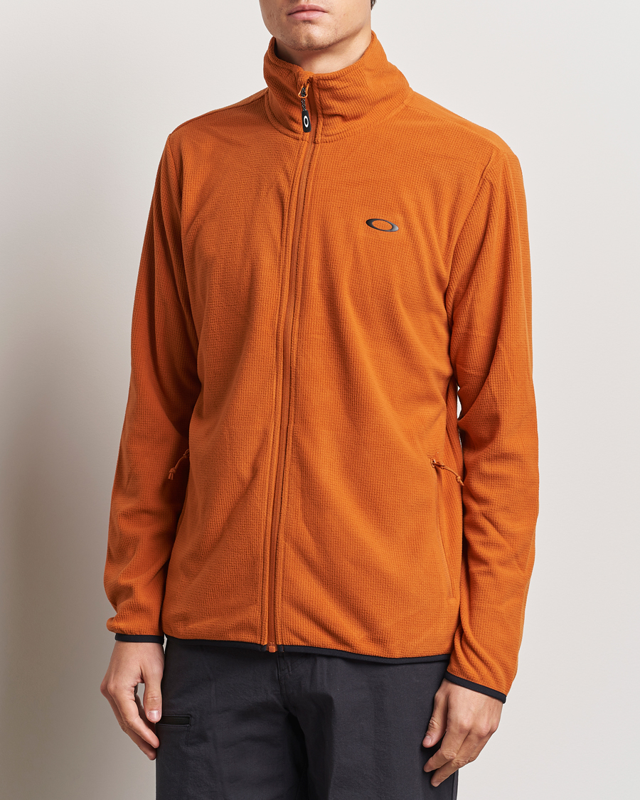 Homme | Pulls Et Tricots | Oakley | Alpine Full Zip Sweatshirt Ginger