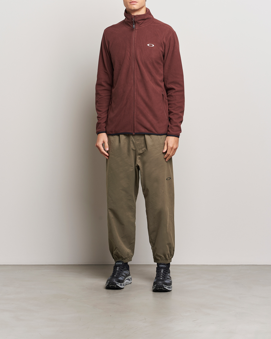 Homme | Pulls Et Tricots | Oakley | Alpine Full Zip Sweatshirt Grenache