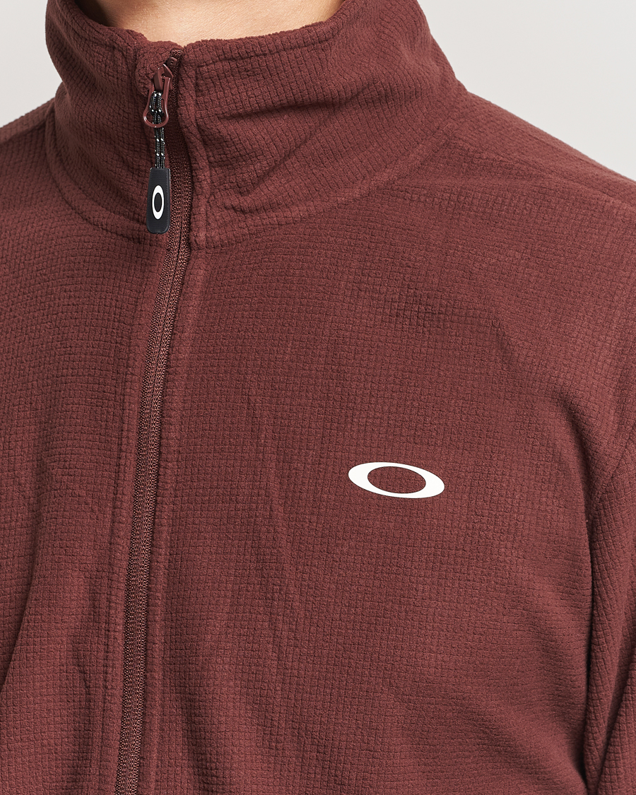 Homme | Pulls Et Tricots | Oakley | Alpine Full Zip Sweatshirt Grenache