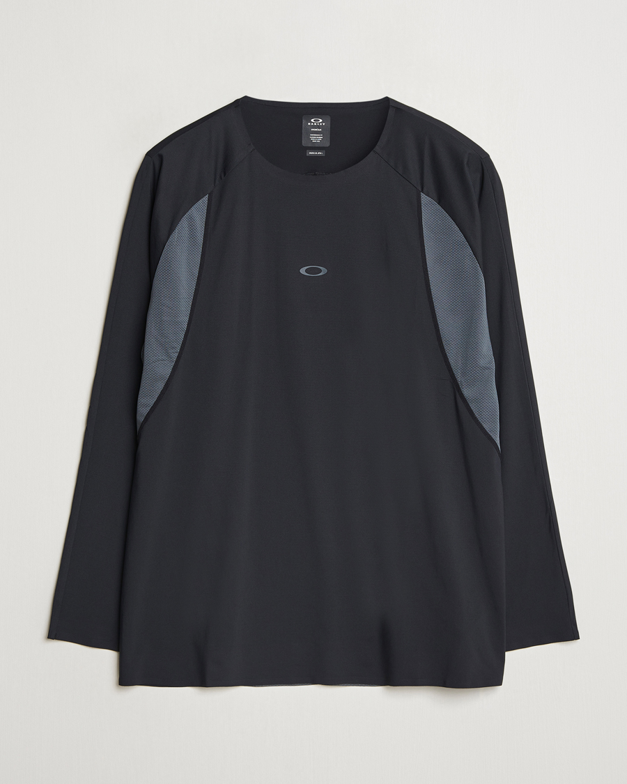 Homme | T-shirts | Oakley | Pursuit Pro Long Sleeve T-Shirt Blackout