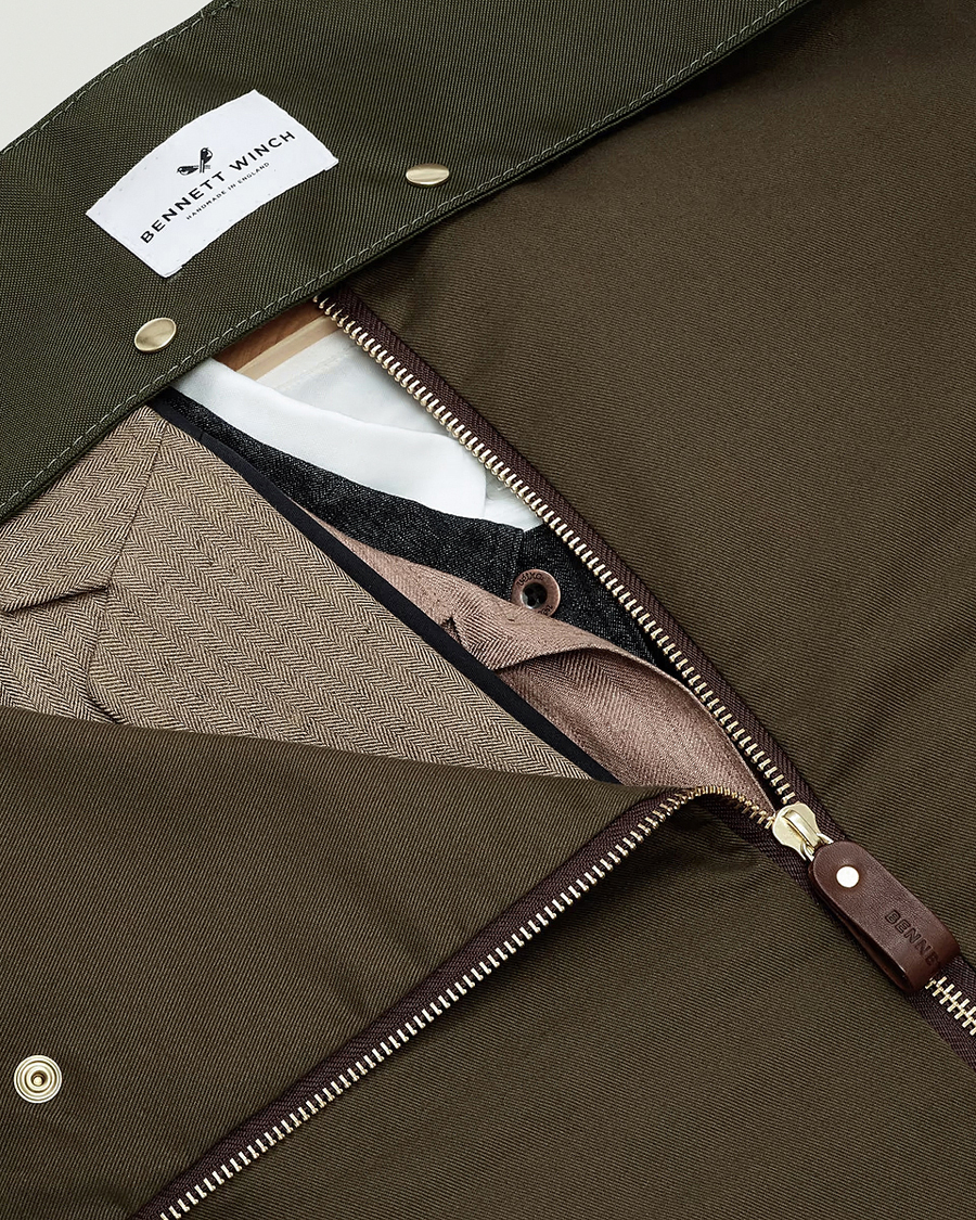 Homme | Sacs | Bennett Winch | Nylon Trifold Suit Carrier Olive