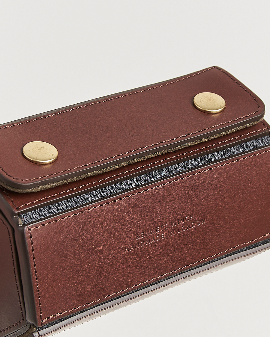 Homme | Remontoirs de montre et boîtes | Bennett Winch | Double Watch Roll Brown