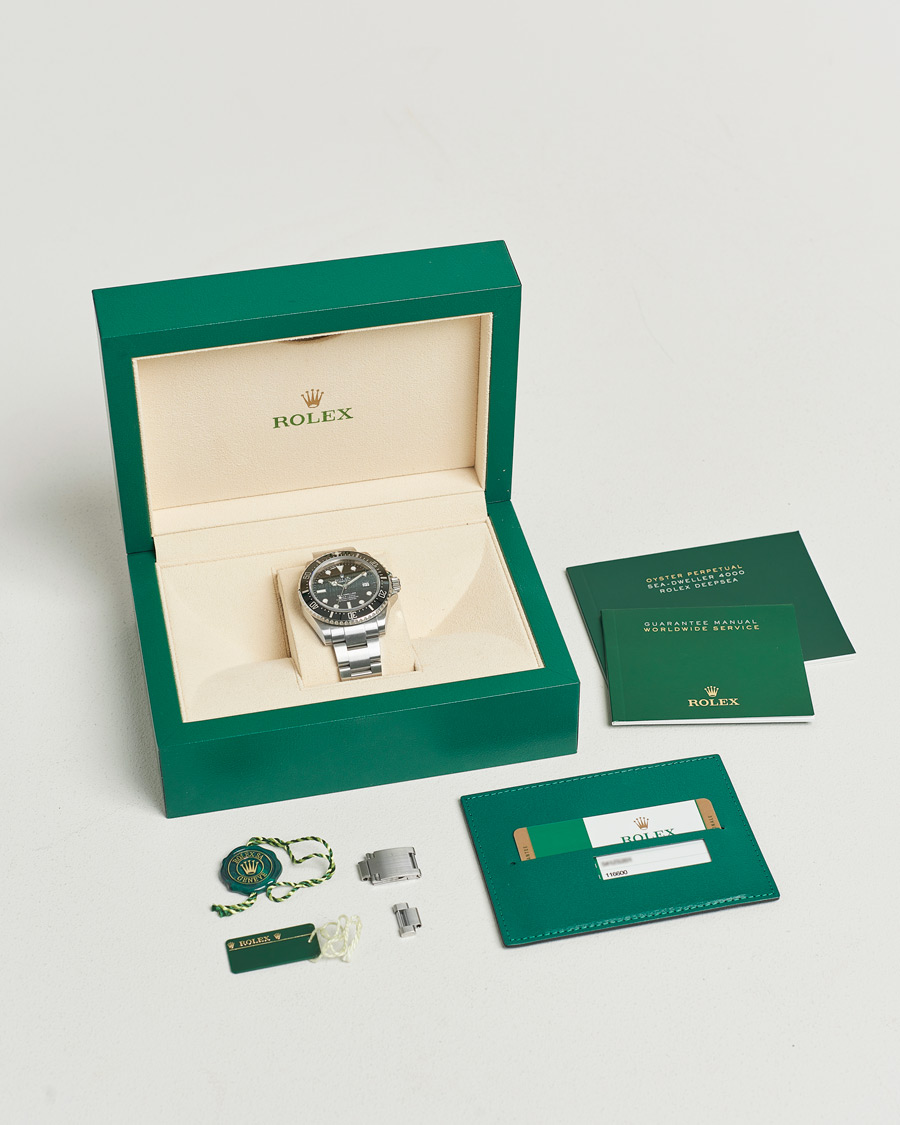 Homme | Rolex Pre-Owned Sea-Dweller 4000 116600 Silver | Rolex Pre-Owned | Sea-Dweller 4000 116600 Silver