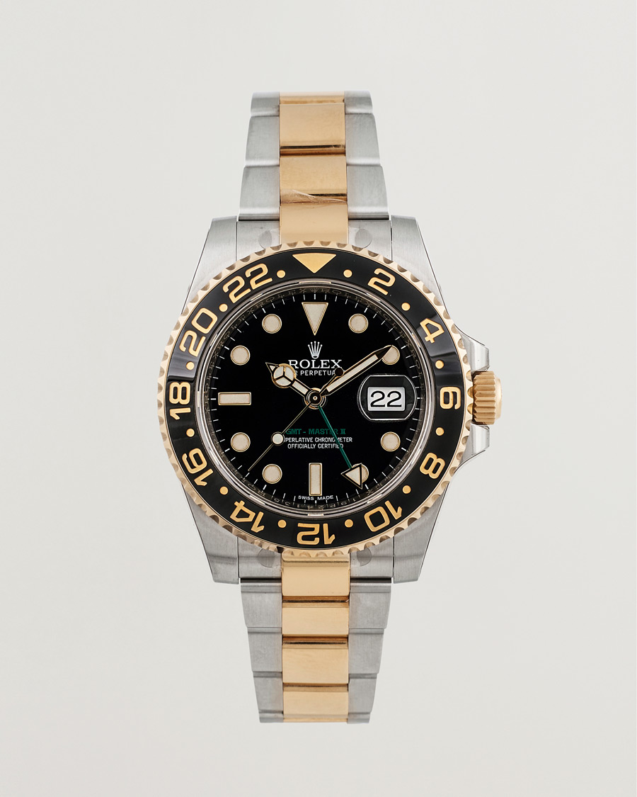 Homme | Rolex Pre-Owned GMT-Master II 116713LN Silver | Rolex Pre-Owned | GMT-Master II 116713LN Silver