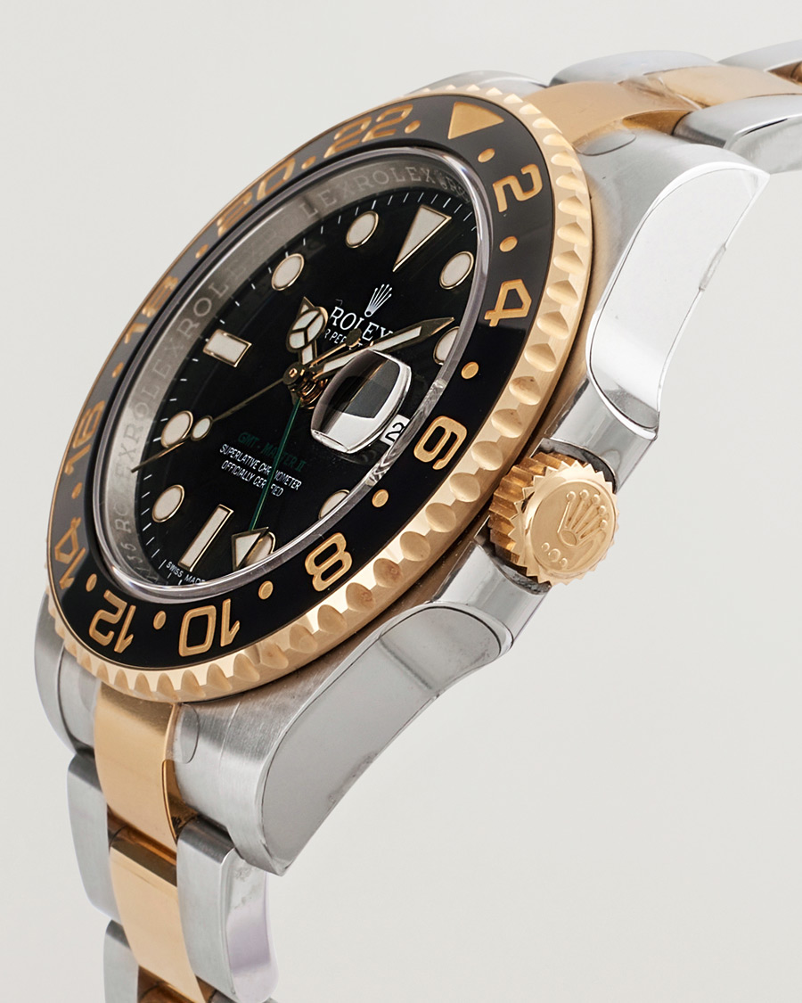 Homme | Rolex Pre-Owned GMT-Master II 116713LN Silver | Rolex Pre-Owned | GMT-Master II 116713LN Silver