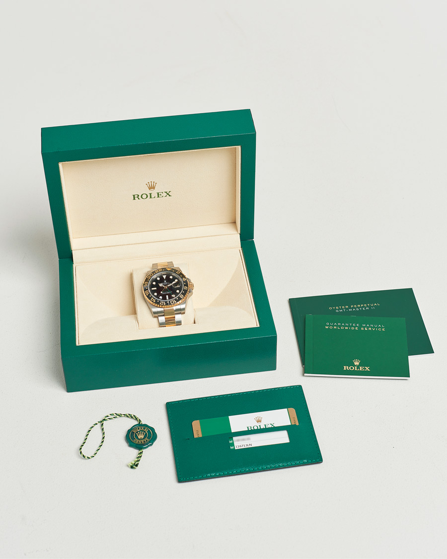 Homme | Rolex Pre-Owned GMT-Master II 116713LN Silver | Rolex Pre-Owned | GMT-Master II 116713LN Silver