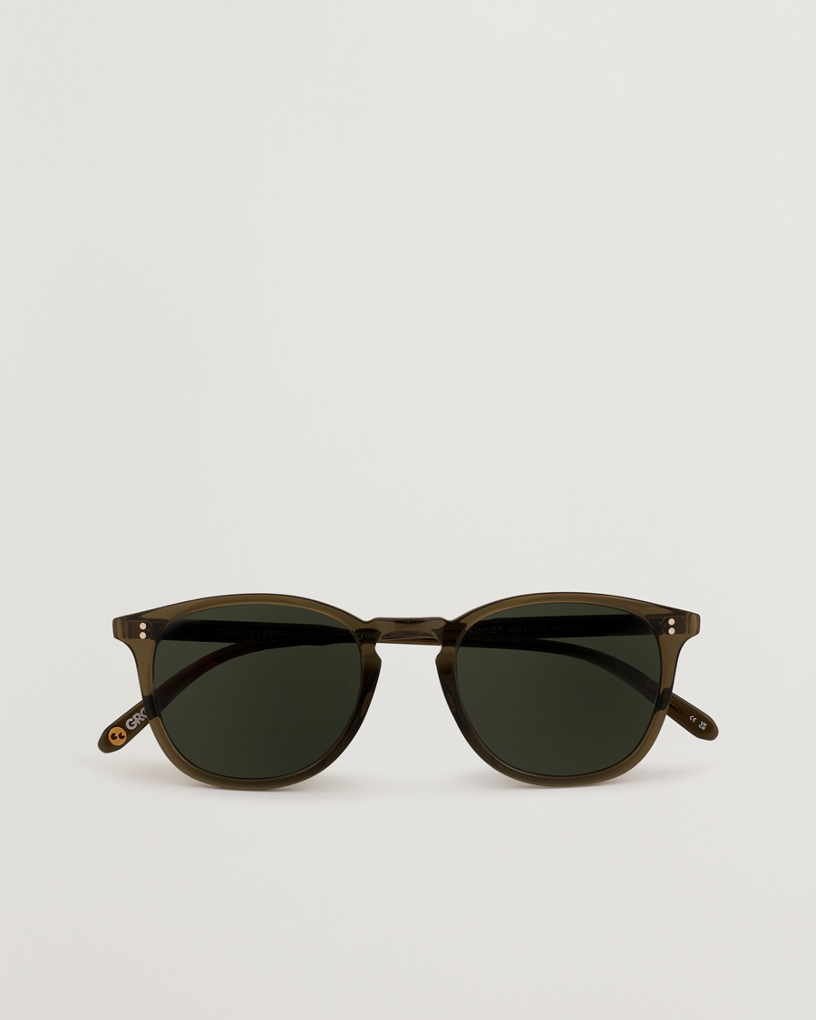Homme | Lunettes De Soleil | Garrett Leight | Kinney 49 Sunglasses Olive/Green