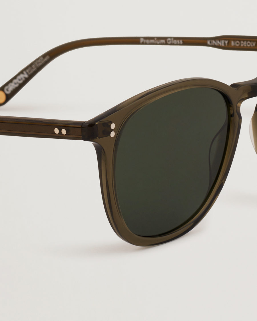 Homme | Lunettes De Soleil | Garrett Leight | Kinney 49 Sunglasses Olive/Green