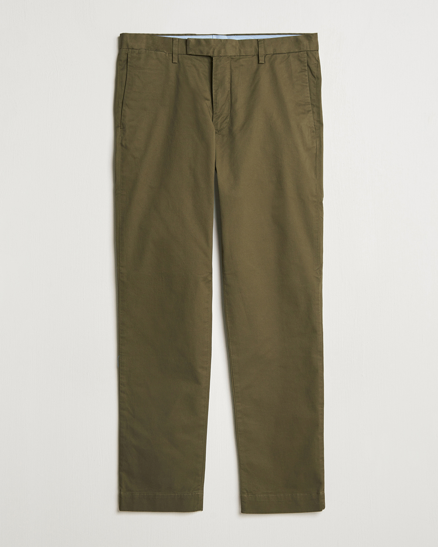 Homme | Pantalons | Polo Ralph Lauren | Hudson Slim Fit Stretch Chinos Canopy Olive