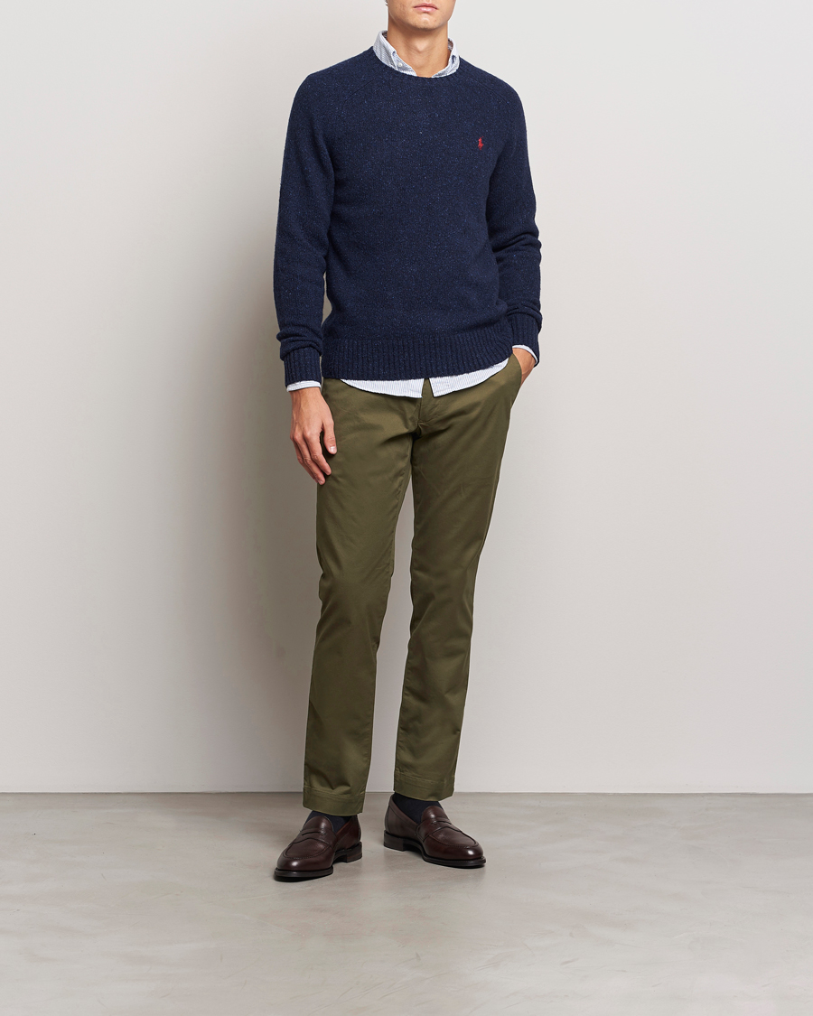 Homme | Pantalons | Polo Ralph Lauren | Hudson Slim Fit Stretch Chinos Canopy Olive