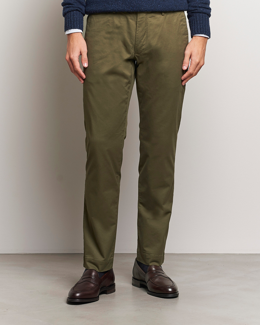 Homme | Pantalons | Polo Ralph Lauren | Hudson Slim Fit Stretch Chinos Canopy Olive