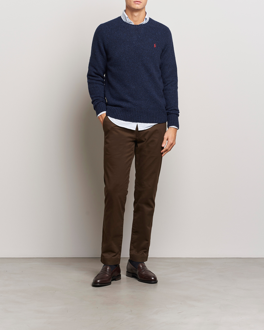 Homme | Pantalons | Polo Ralph Lauren | Slim Fit Stretch Chinos Dark Brown