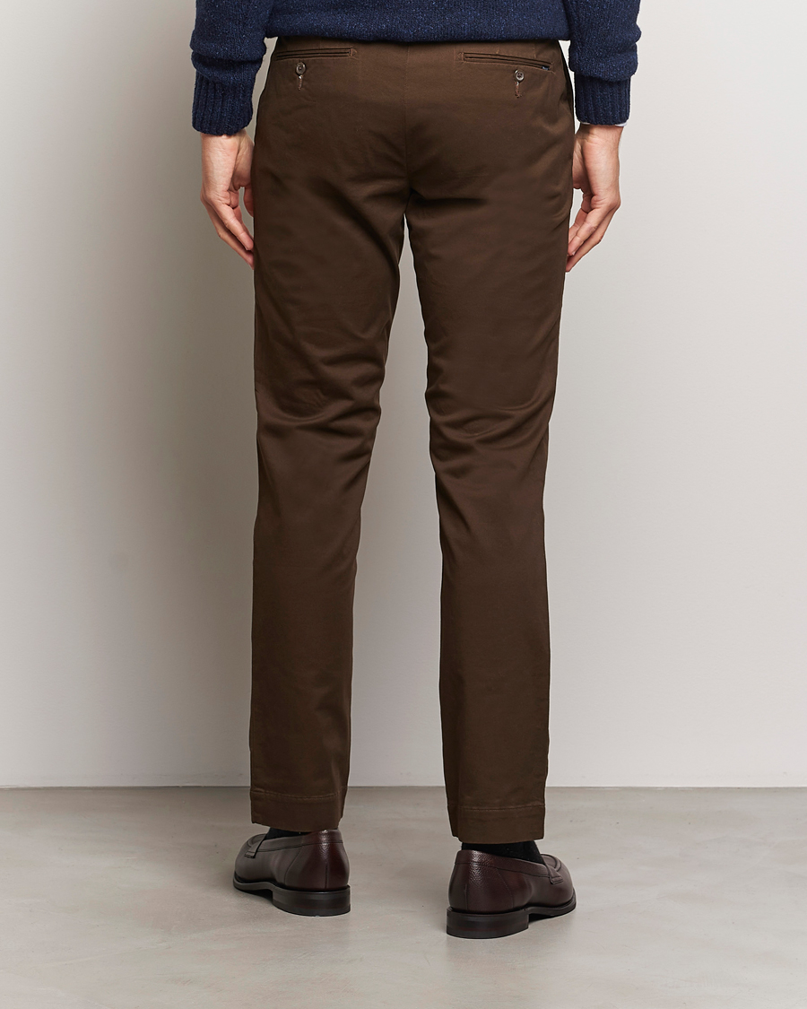 Homme | Pantalons | Polo Ralph Lauren | Slim Fit Stretch Chinos Dark Brown