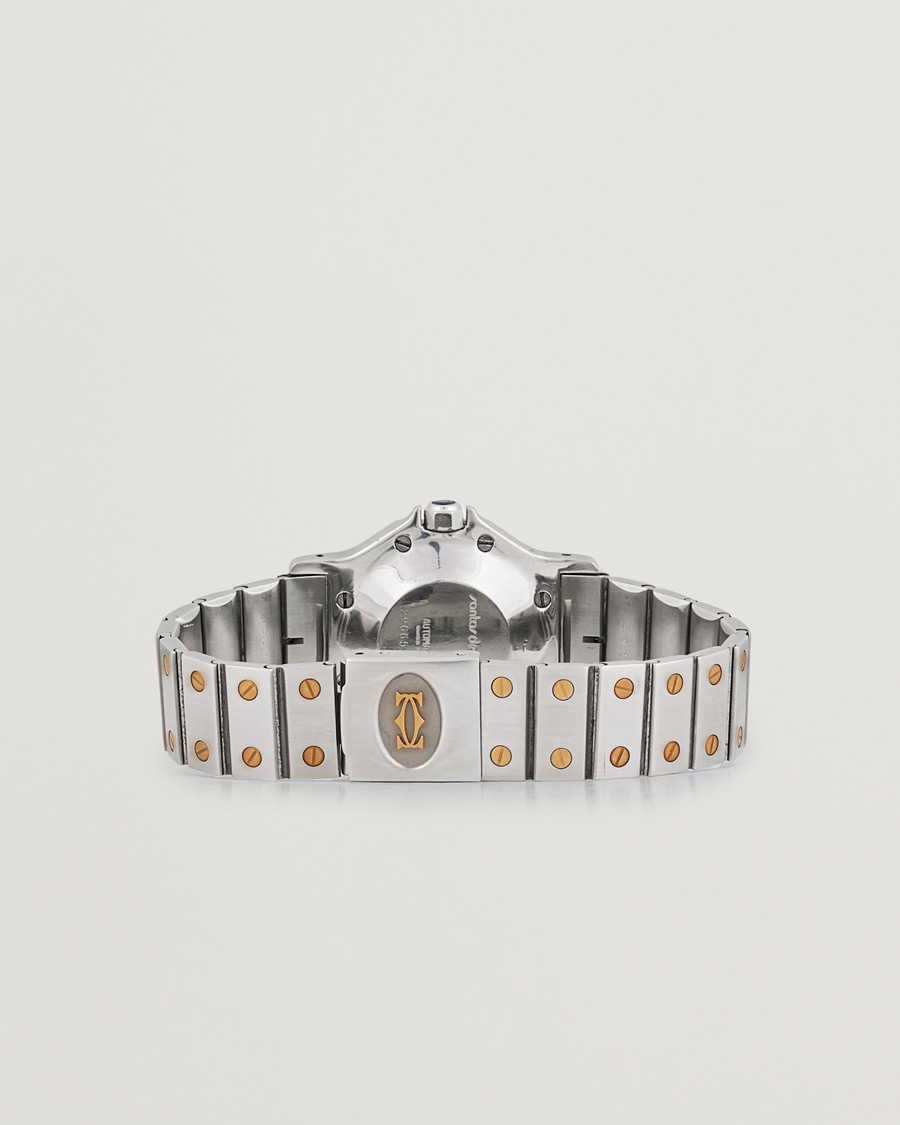 Homme | Cartier Pre-Owned Santos Octagon Silver | Cartier Pre-Owned | Santos Octagon Silver