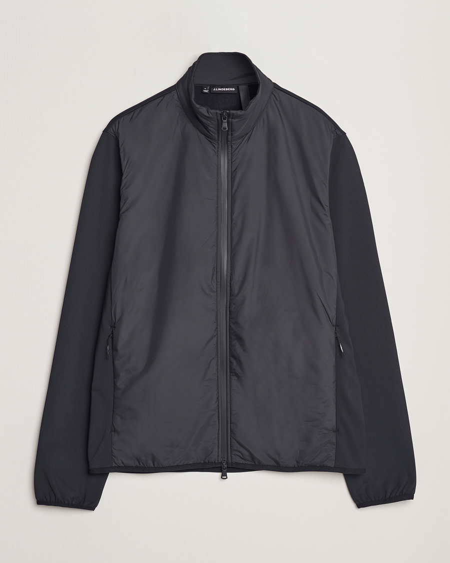 Homme | Manteaux Et Vestes | J.Lindeberg | Davida Hybrid Jacket Black