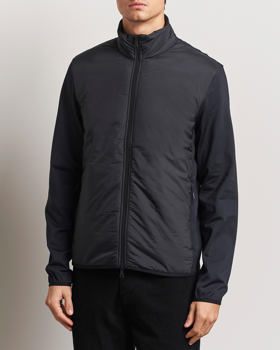Homme | Manteaux Et Vestes | J.Lindeberg | Davida Hybrid Jacket Black