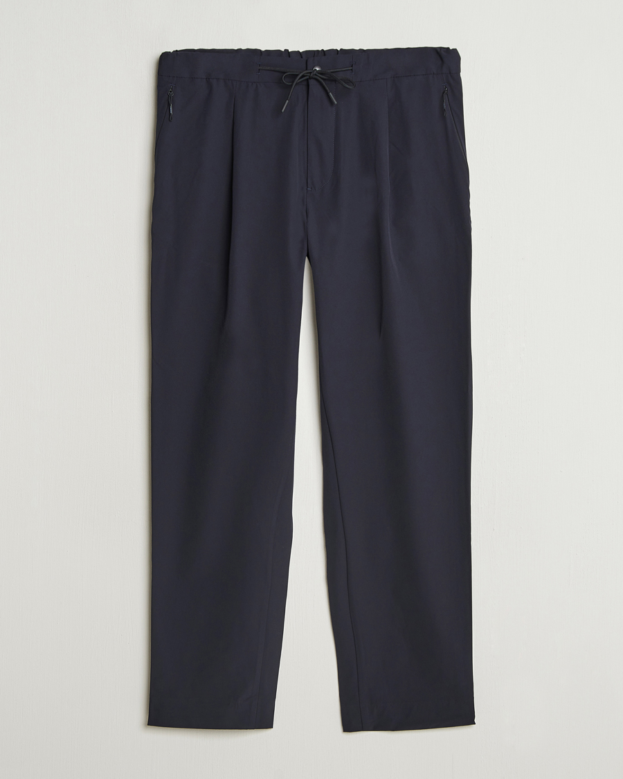 Homme | Pantalons | J.Lindeberg | Jin DS Pleated Pants Navy