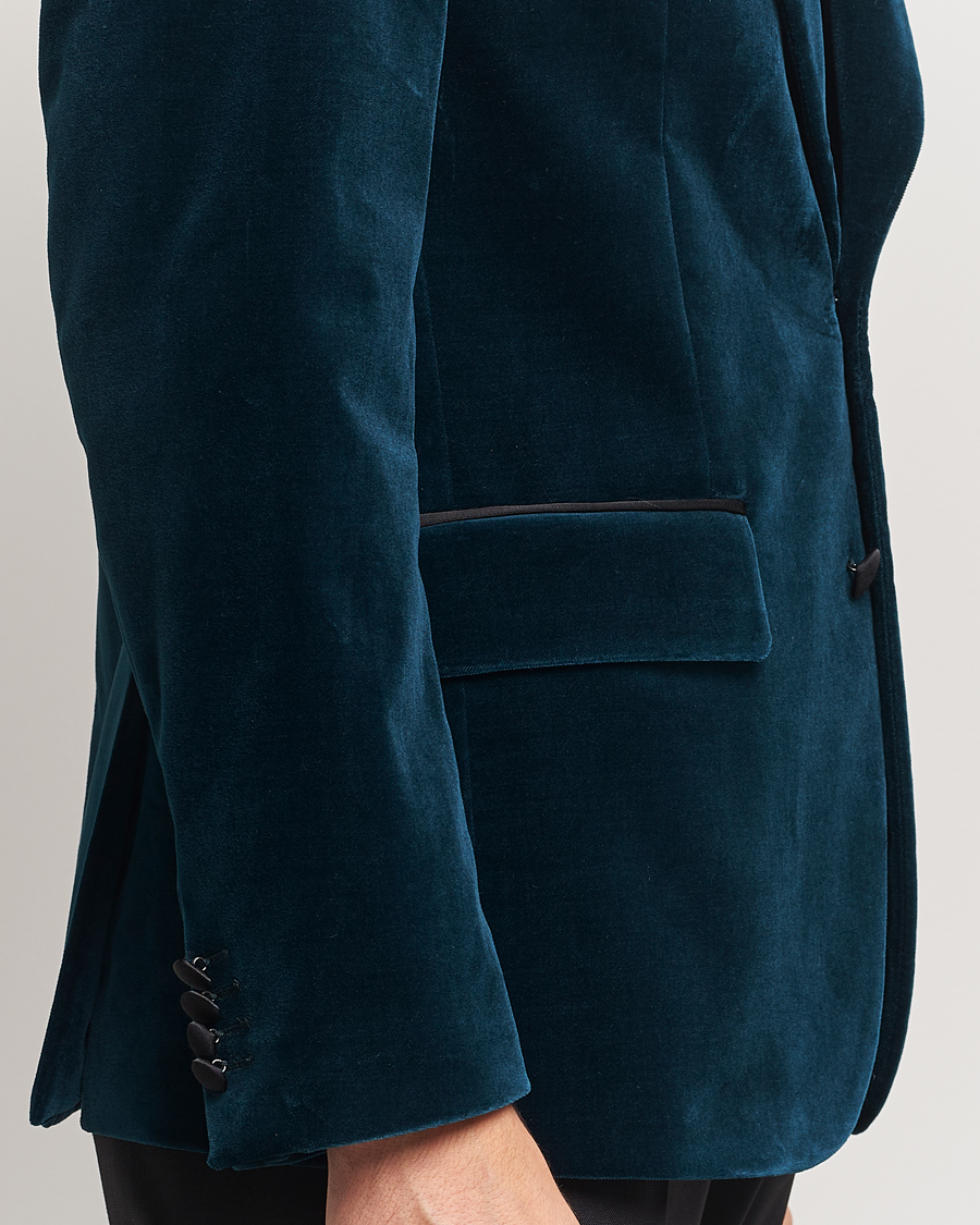 Homme | Blazers | J.Lindeberg | Lenny Velvet Blazer Key Largo