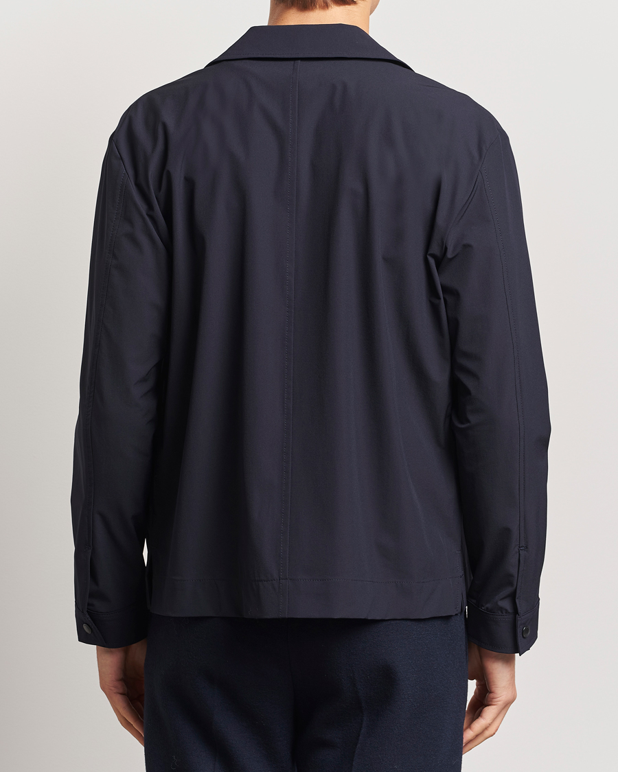 Homme | Chemises | J.Lindeberg | Jake Zipped Overshirt Navy