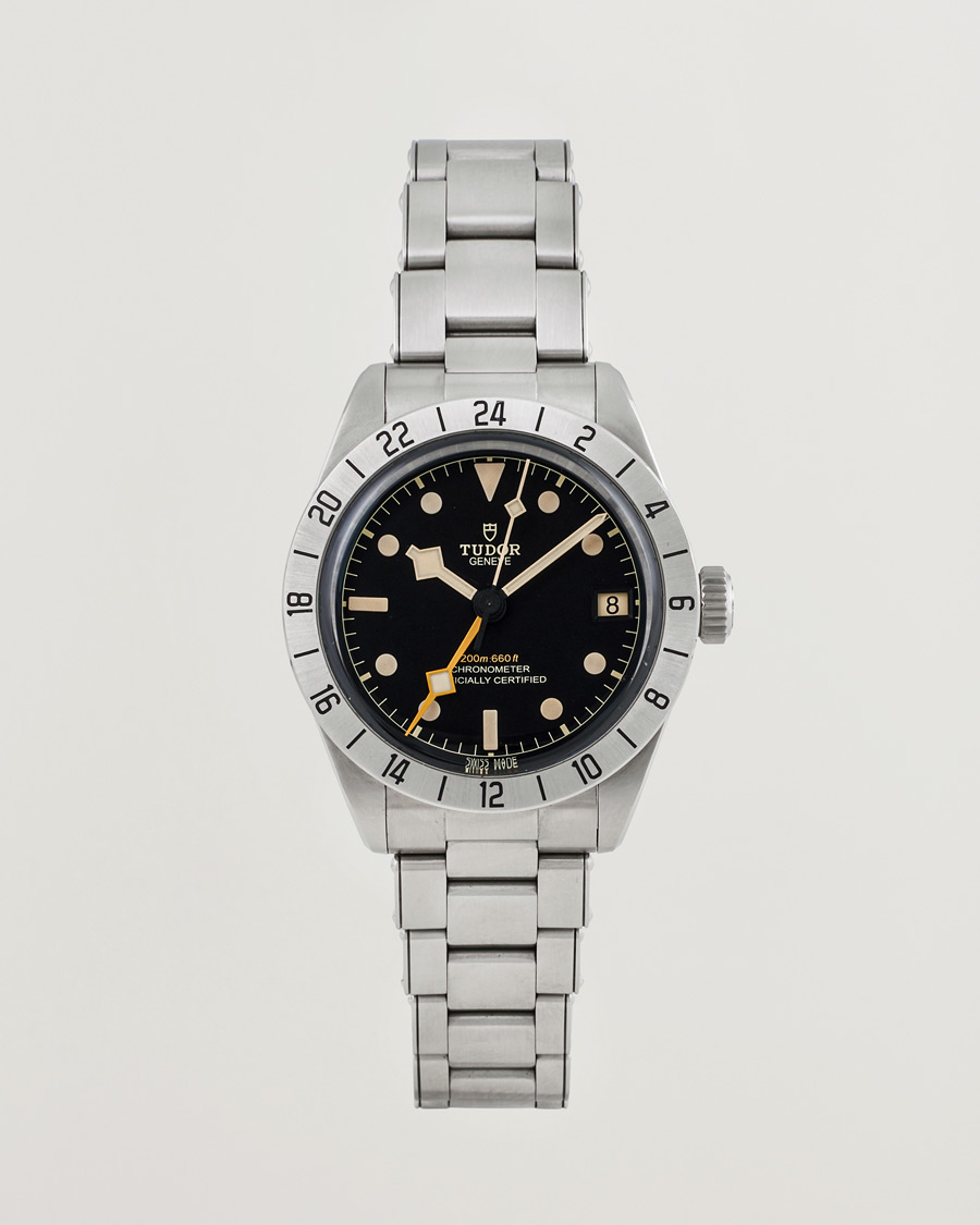 Homme | Tudor Pre-Owned Black Bay GMT 79470 Silver | Tudor Pre-Owned | Black Bay GMT 79470 Silver