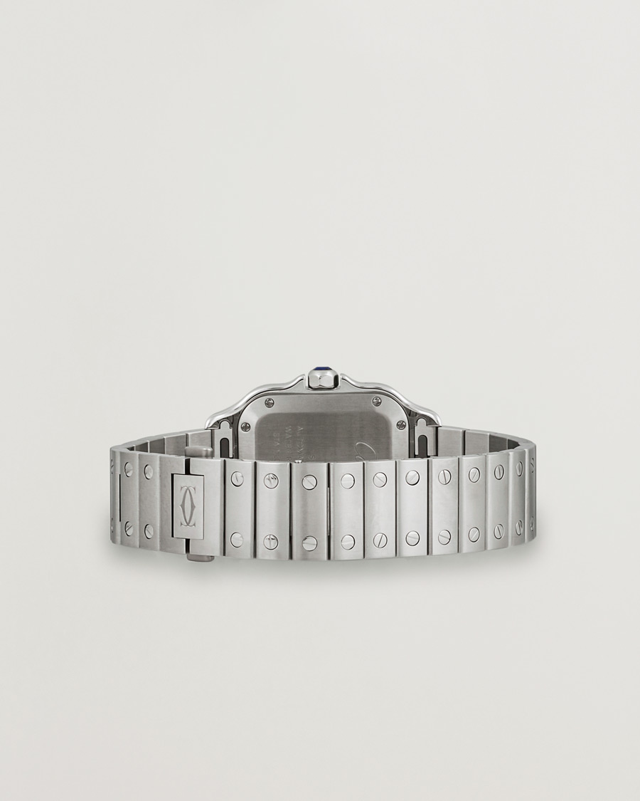 Homme | Cartier Pre-Owned Santos De Cartier WSSA0029 Silver | Cartier Pre-Owned | Santos De Cartier WSSA0029 Silver