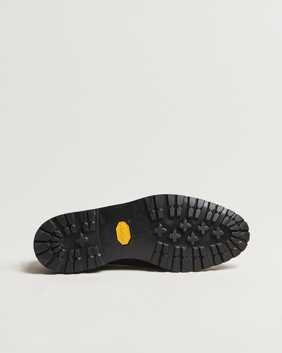 Homme | Richelieus | Crockett & Jones x Tärnsjö Garveri | Crockett & Jones Pembroke Milled Grain Vibram Dark Brown