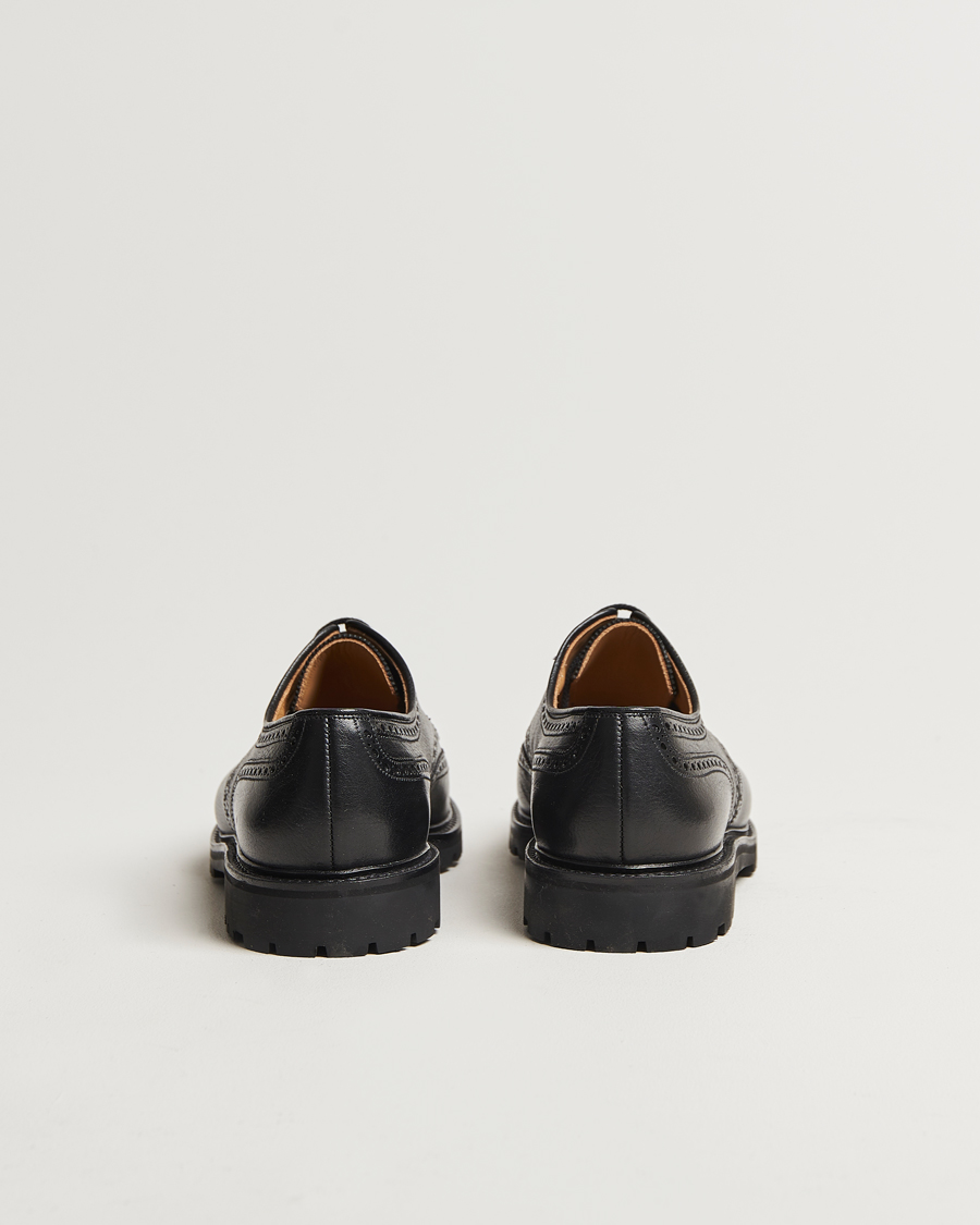 Homme | Richelieus | Crockett & Jones | Pembroke Milled Grain Vibram Black