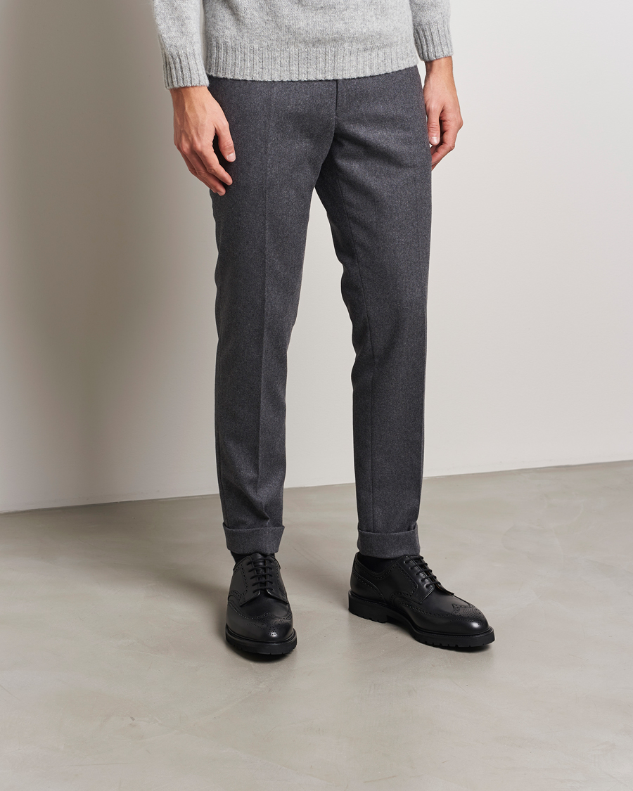 Homme | Richelieus | Crockett & Jones | Pembroke Milled Grain Vibram Vi-Lite Black