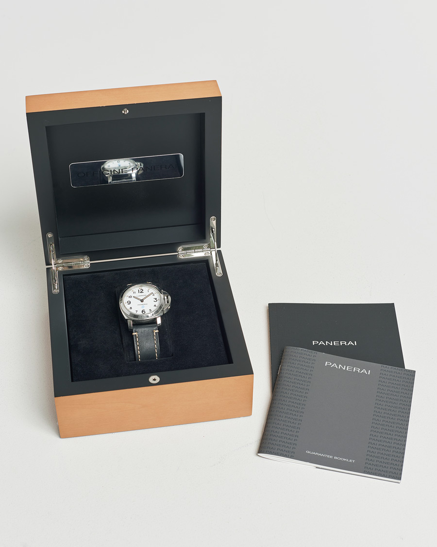 Homme | Panerai Pre-Owned Luminor Base Logo Silver | Panerai Pre-Owned | Luminor Base Logo Silver