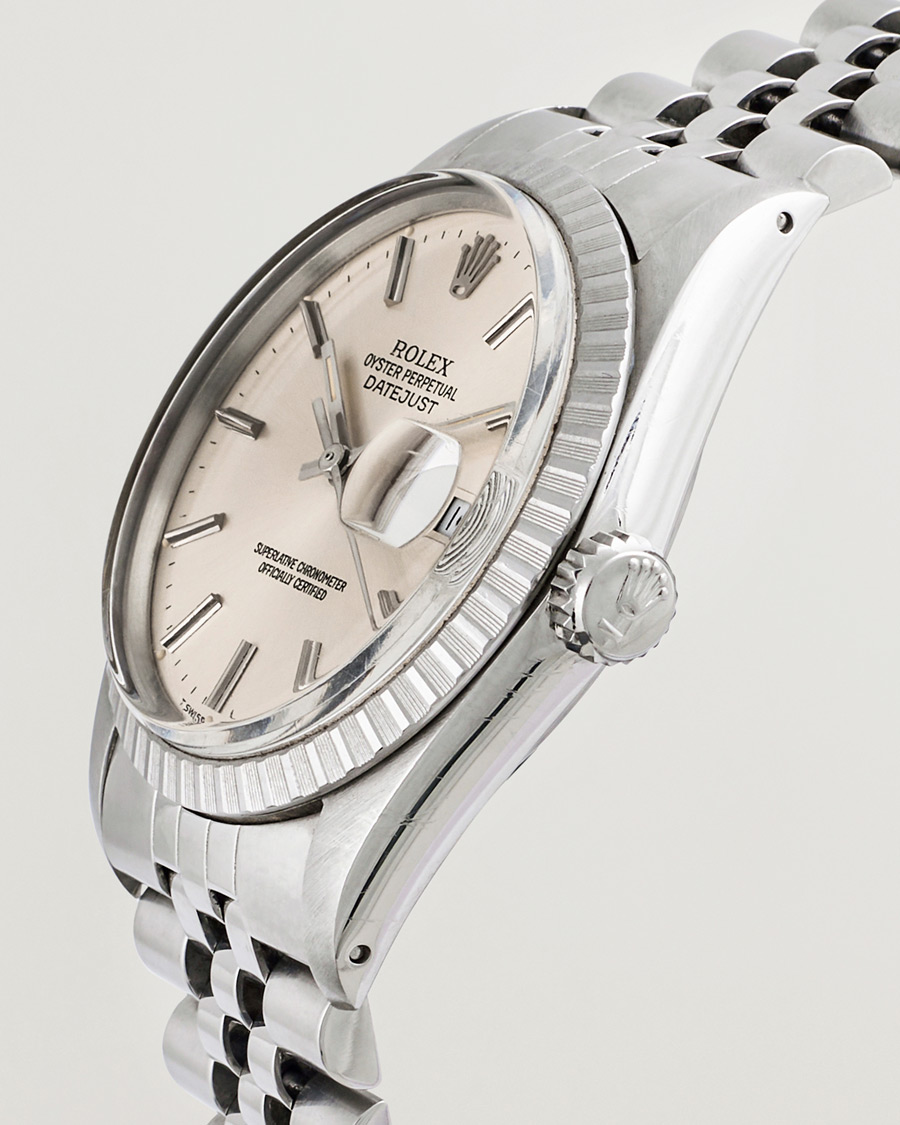 Homme | Rolex Pre-Owned Datejust 16030 Silver | Rolex Pre-Owned | Datejust 16030 Silver