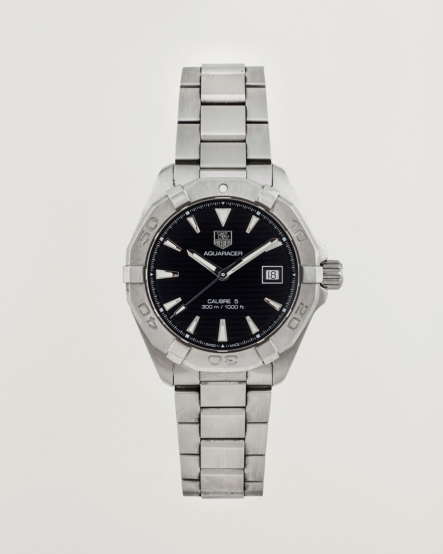 Homme | Tag Heuer Pre-Owned Aquaracer 300M Caliber 5 Silver | Tag Heuer Pre-Owned | Aquaracer 300M Caliber 5 Silver