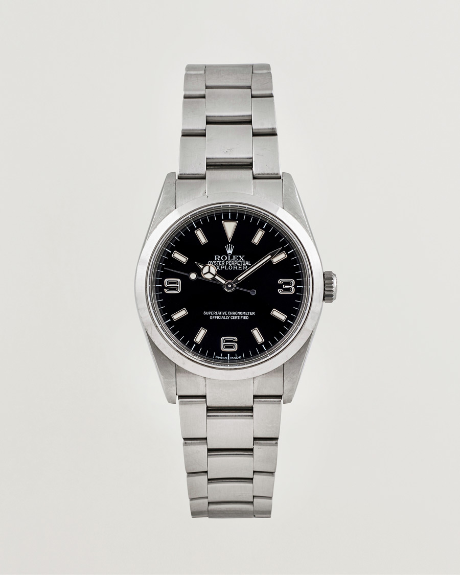 Homme | Rolex Pre-Owned Explorer 114270 Silver | Rolex Pre-Owned | Explorer 114270 Silver