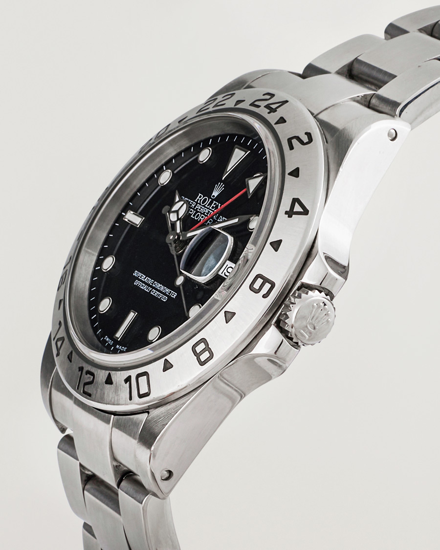 Homme | Rolex Pre-Owned Explorer II 16570 Silver | Rolex Pre-Owned | Explorer II 16570 Silver