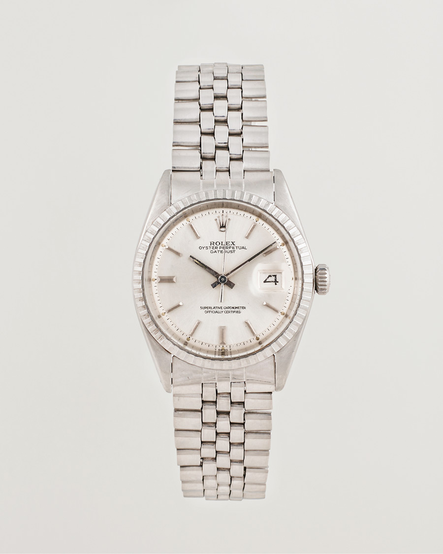 Homme | Rolex Pre-Owned Datejust 1601 Silver | Rolex Pre-Owned | Datejust 1601 Silver