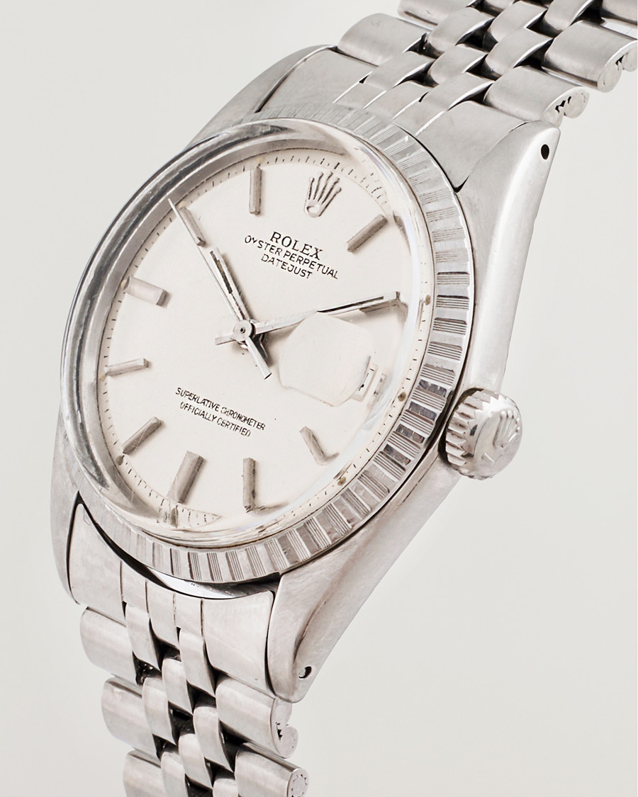 Homme | Rolex Pre-Owned Datejust 1601 Silver | Rolex Pre-Owned | Datejust 1601 Silver