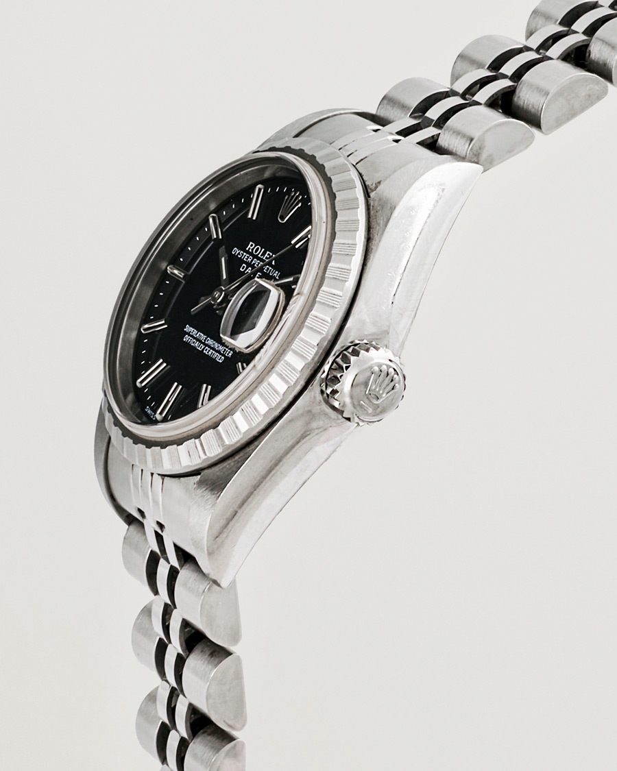 Homme | Rolex Pre-Owned Date 79240 Silver | Rolex Pre-Owned | Date 79240 Silver