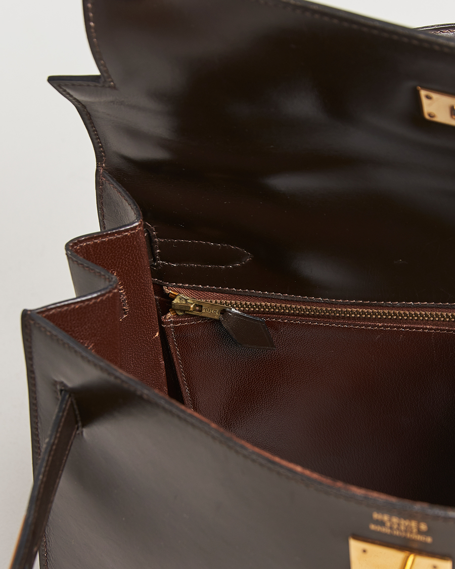 Homme | Hermès Pre-Owned Kelly 32 Handbag Brown | Hermès Pre-Owned | Kelly 32 Handbag Brown