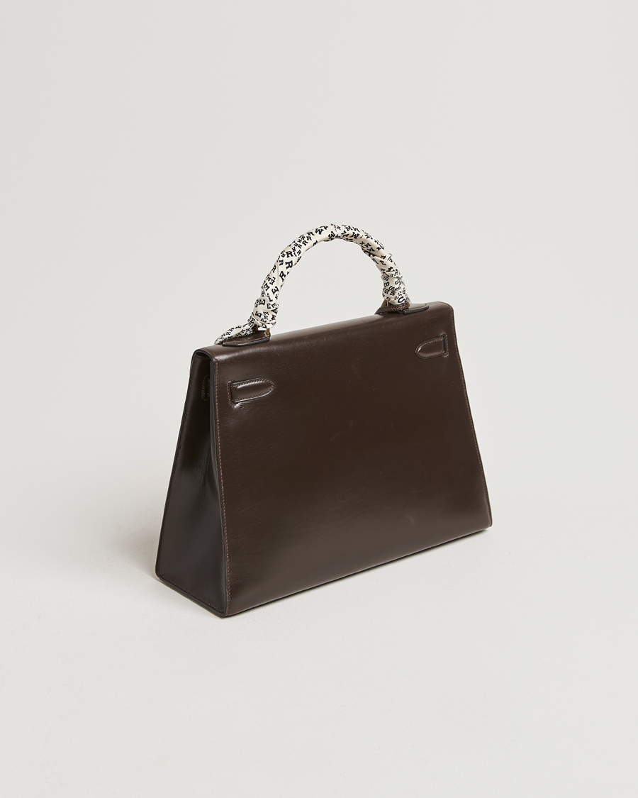 Homme | Hermès Pre-Owned Kelly 32 Handbag Brown | Hermès Pre-Owned | Kelly 32 Handbag Brown